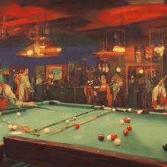 Smoky Pool Hall