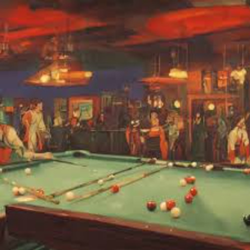 Smoky Pool Hall
