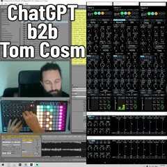 Tom Cosm b2b ChatGPT (I asked it for the entire set list)