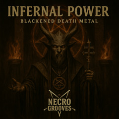 Infernal Power - Blackened Death Metal MIDI Drum Groove Pack Sample-3 @ 185bpm 4/4