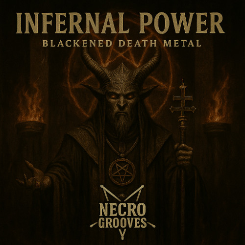 Infernal Power - Blackened Death Metal MIDI Drum Groove Pack Sample-2 @ 139bpm 4/4