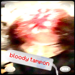 bloody tampon