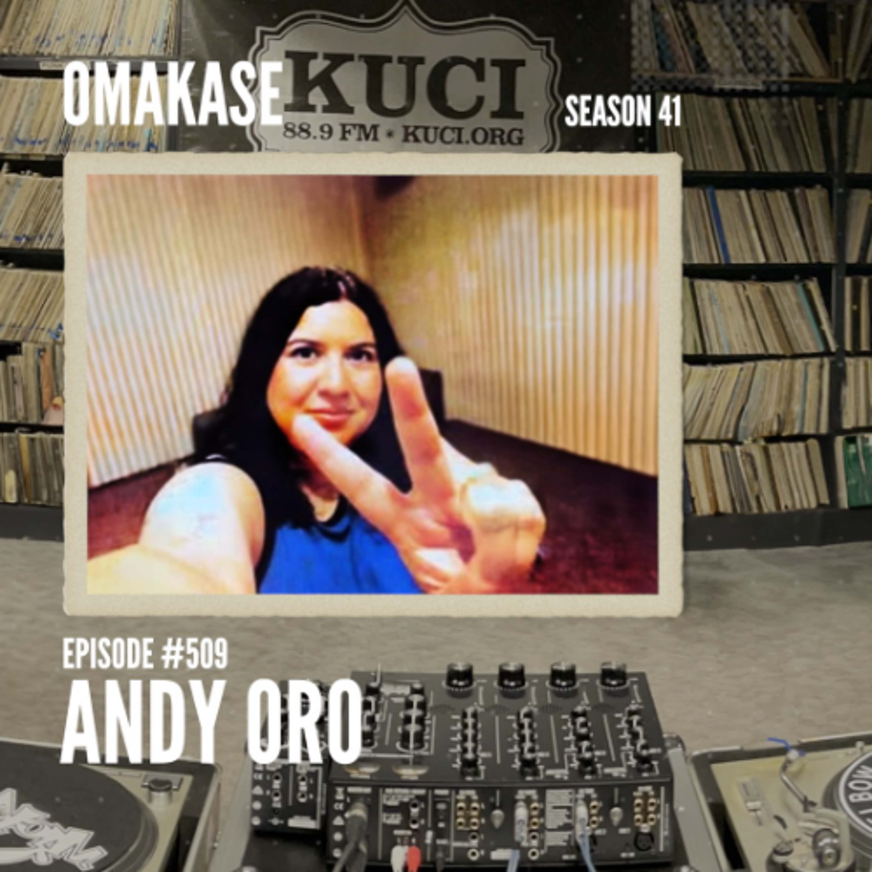 OMAKASE 509a, ANDY ORO episode artwork