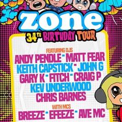 ZONE 34TH BIRTHDAY TOUR  18-10-2025