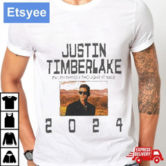 Justin Timberlake Everything I Thought It Was 2024 Images T-Shirt