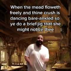 when the tavern wench shows some ankle (at last)