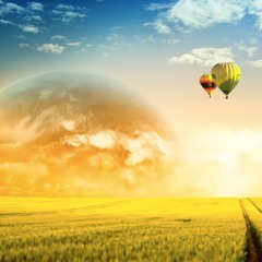 Balloons in a Yellow Planet