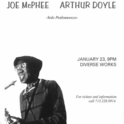 January 23, 1998 - Arthur Doyle/Joe McPhee: Duo at DiverseWorks