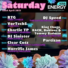 *Energy1058 - King Chuga (1st hour) & Tommy Badman (2nd hour) - 15/04/2023* (DOWNLOAD ENABLED)