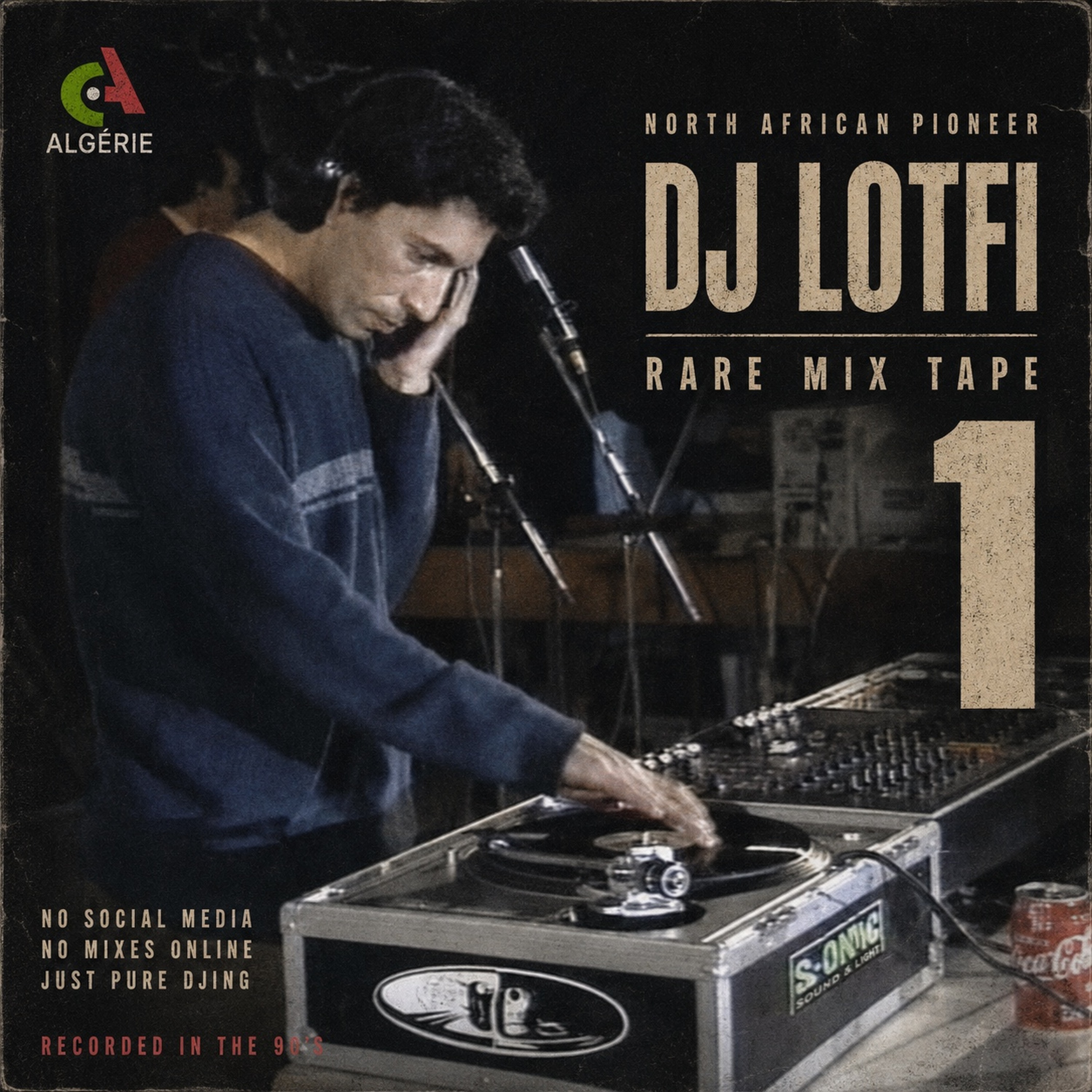 db artists presents « rare tape part 1’ by Dj Lotfi . Algiers episode artwork