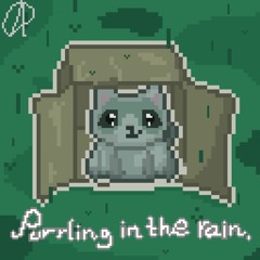 Purrling in the rain
