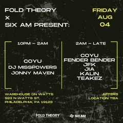 Techno Time: Coyu After Party (08.04.23)