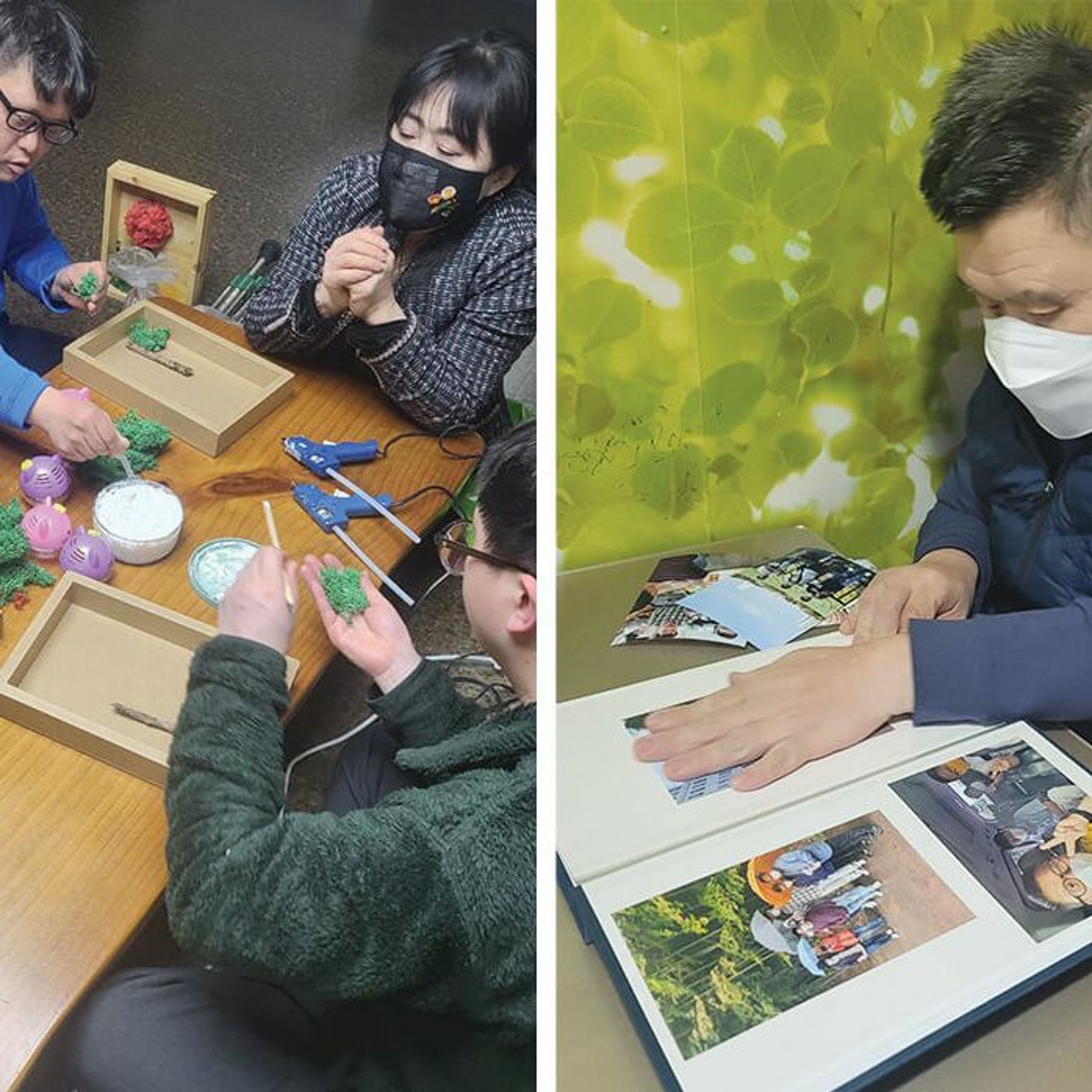 Emmaus centres for the disabled during COVID