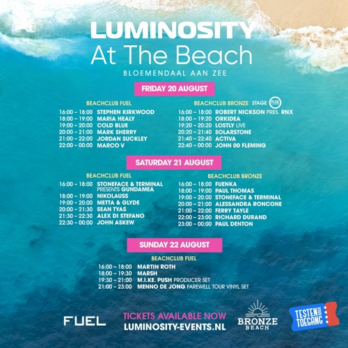 Luminosity At The Beach 20-22 August 2021