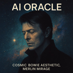 AI Oracle (Cosmic Bowie Aesthetic)