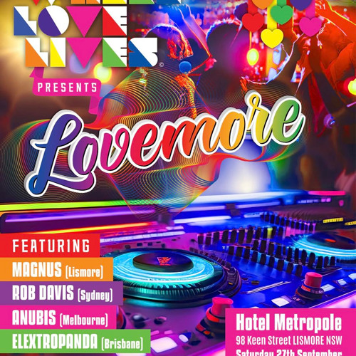 Upstairs Balcony Closing Disco Set 9pm to 10pm