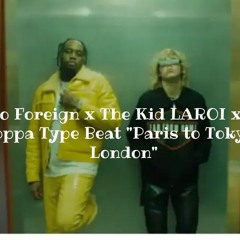 Fivio Foreign x  The Kid LAROI x NLE Choppa Type Beat - "Paris To Tokyo To London" | Guitar