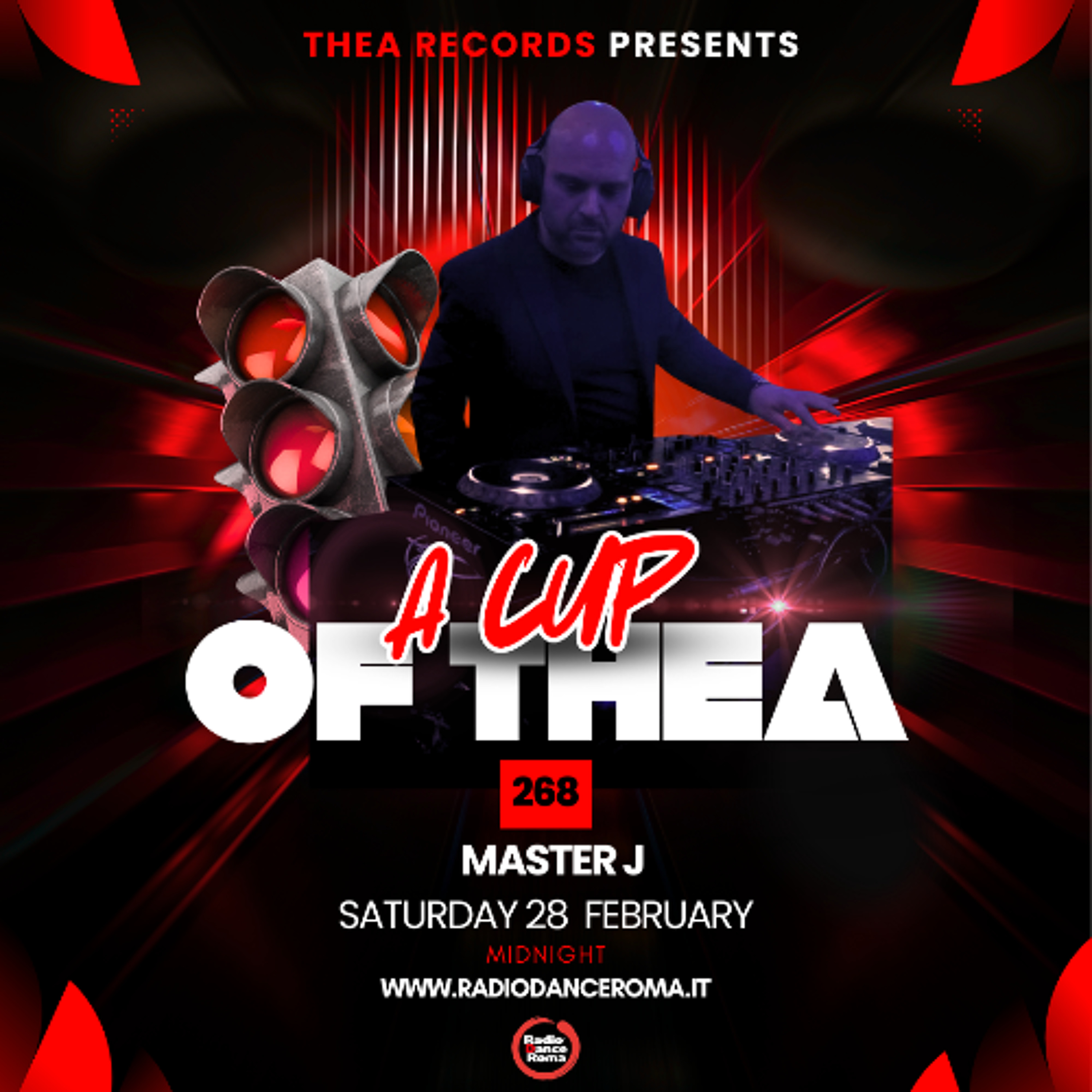 A cup of thea episode 268 with Master J episode artwork