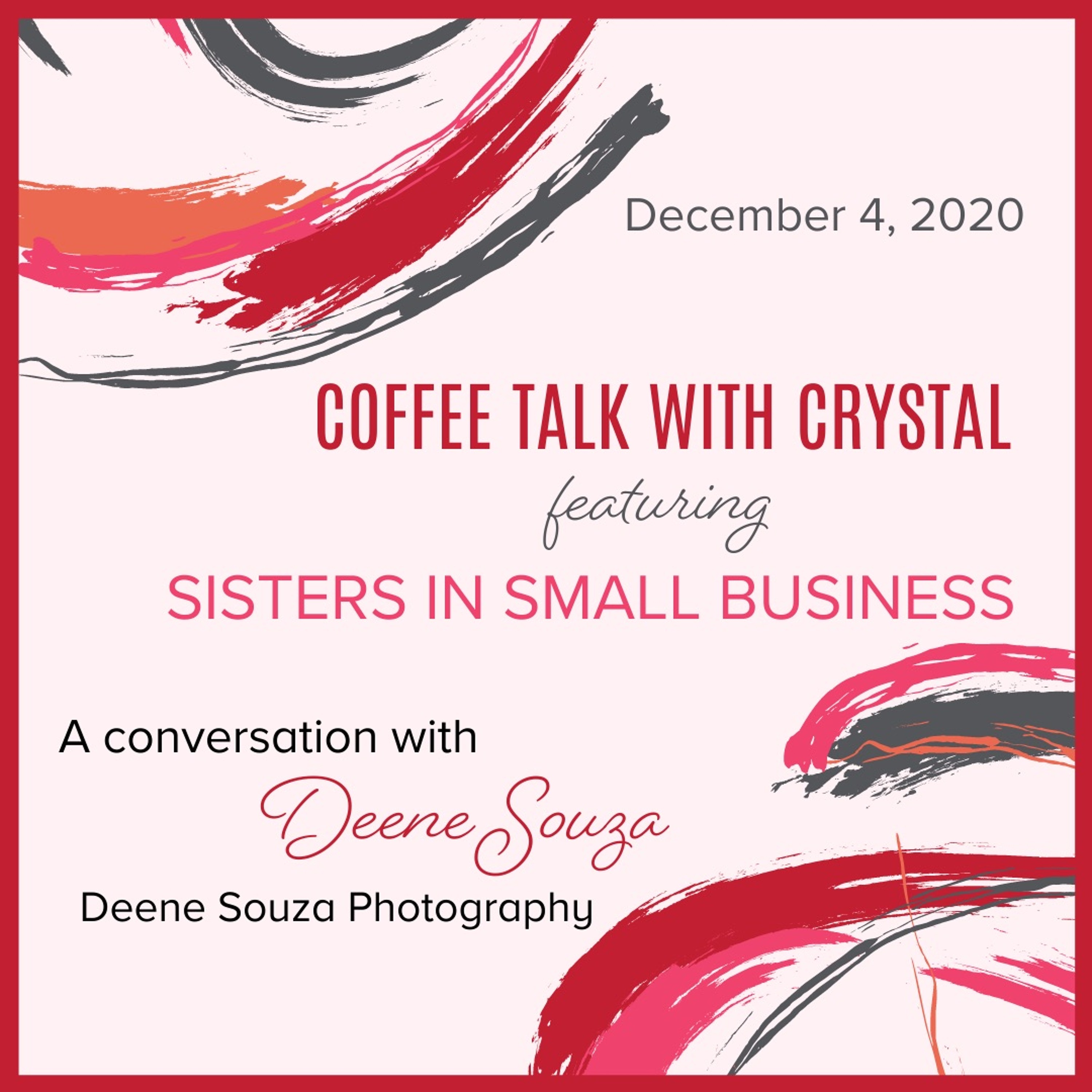 SES4E6: Coffee Talk with Deene Souza (From the IP Archives) episode artwork