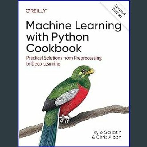 Machine learning hotsell python cookbook