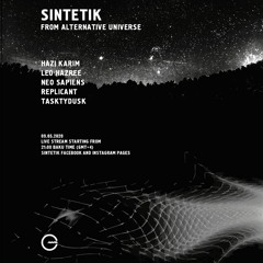 SINTETIK from alternative universe 10/05/2020