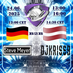 Steve Meyer B2B DJKrissB Raid on AVIV MEDIA Radio 24.06.2025 Trance Set.