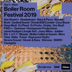 DJ Plead | Boiler Room Festival | Day 3: Bass