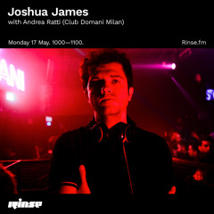 Joshua James with Andrea Ratti (Club Domani Milan) - 17 May 2021