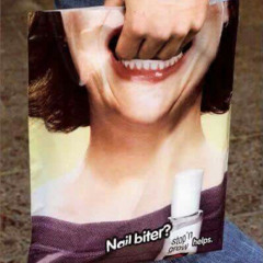 bitten fingernails