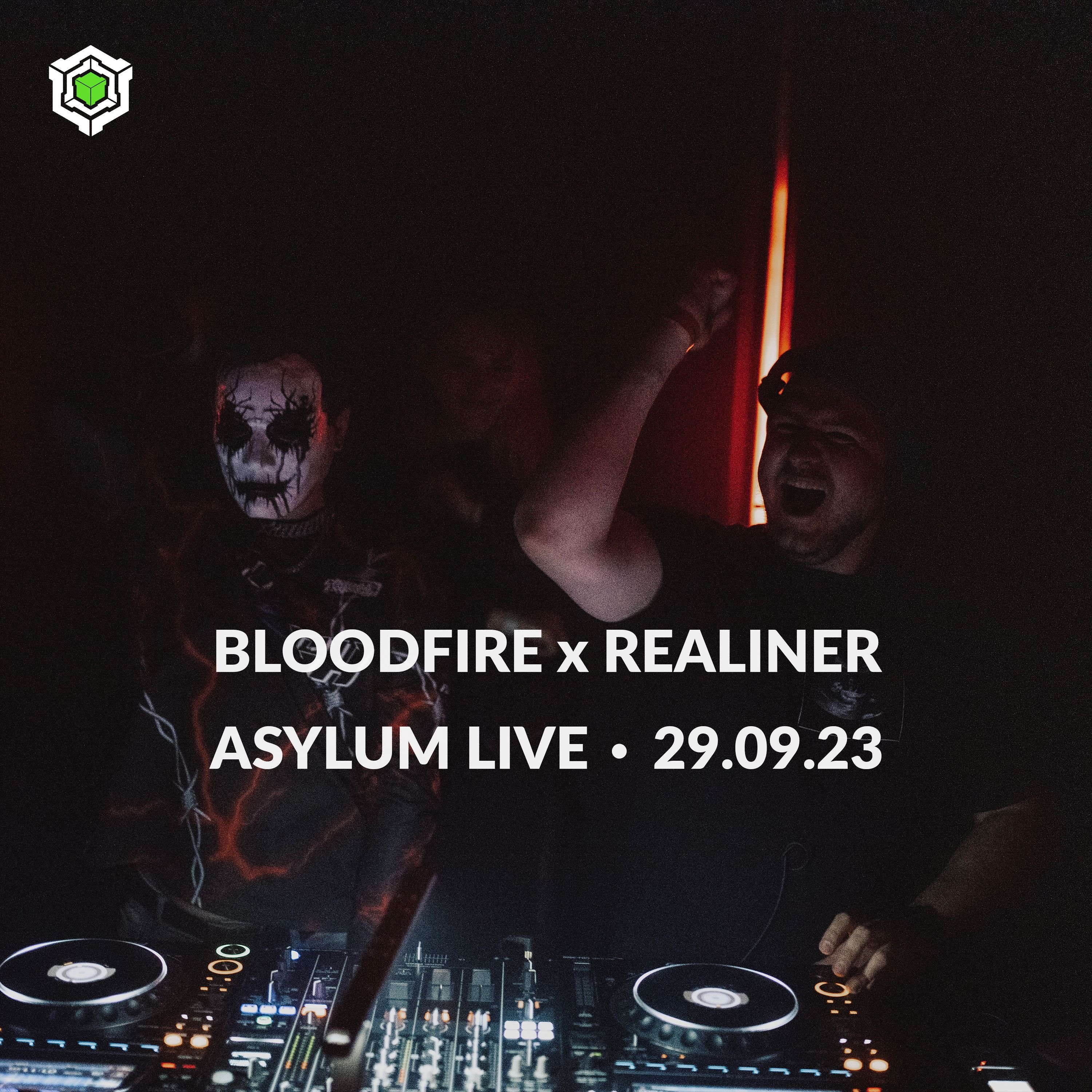 BLOODFIRE x REALINER • ASYLUM LIVE • 29.09.23 episode artwork