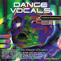 Zero-G - Dance Vocals (Creative Essentials Series, Volume 4) - Track 37 Sample 14 / So let me...