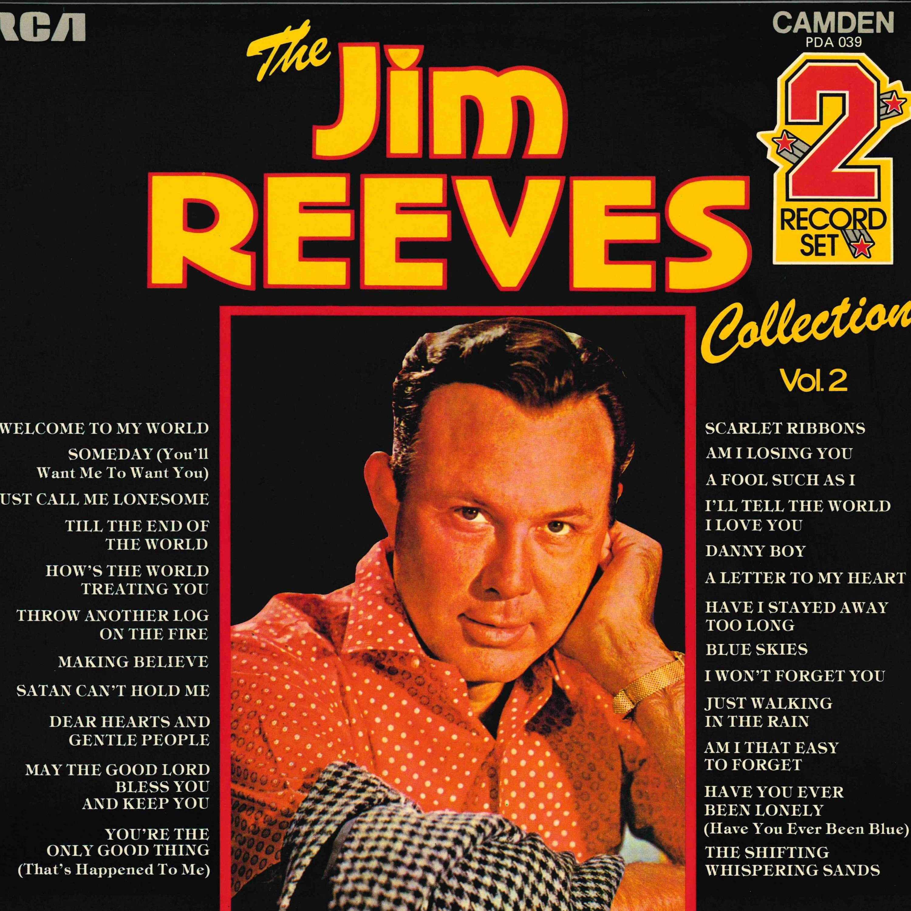 #446 The Jim Reeves Collection Vol. 2 - RCA Camden - PDA 039 - England - Year 1974 - Side A episode artwork