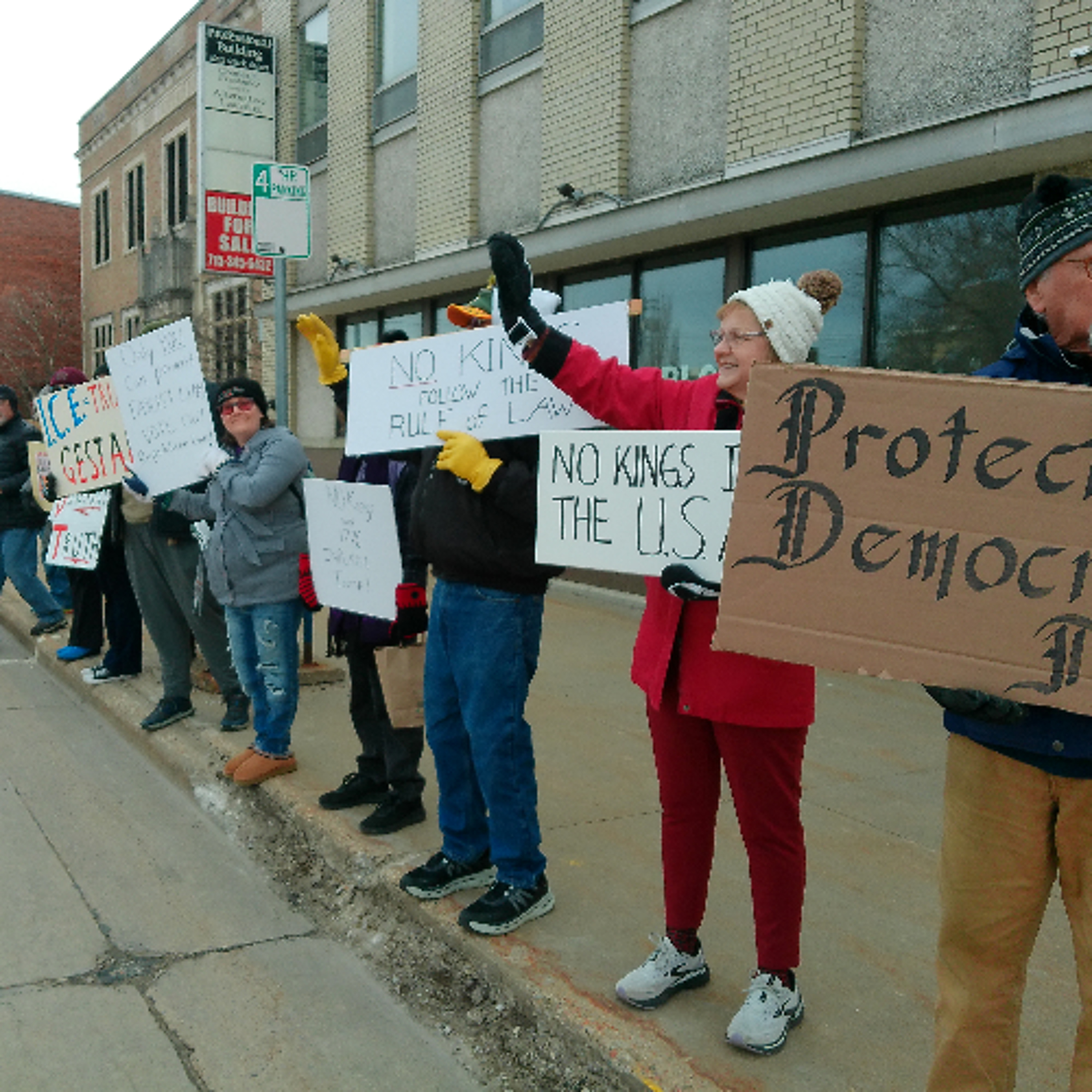 Noisy Resistance at Resistance in Stevens Point at No Kings Rally