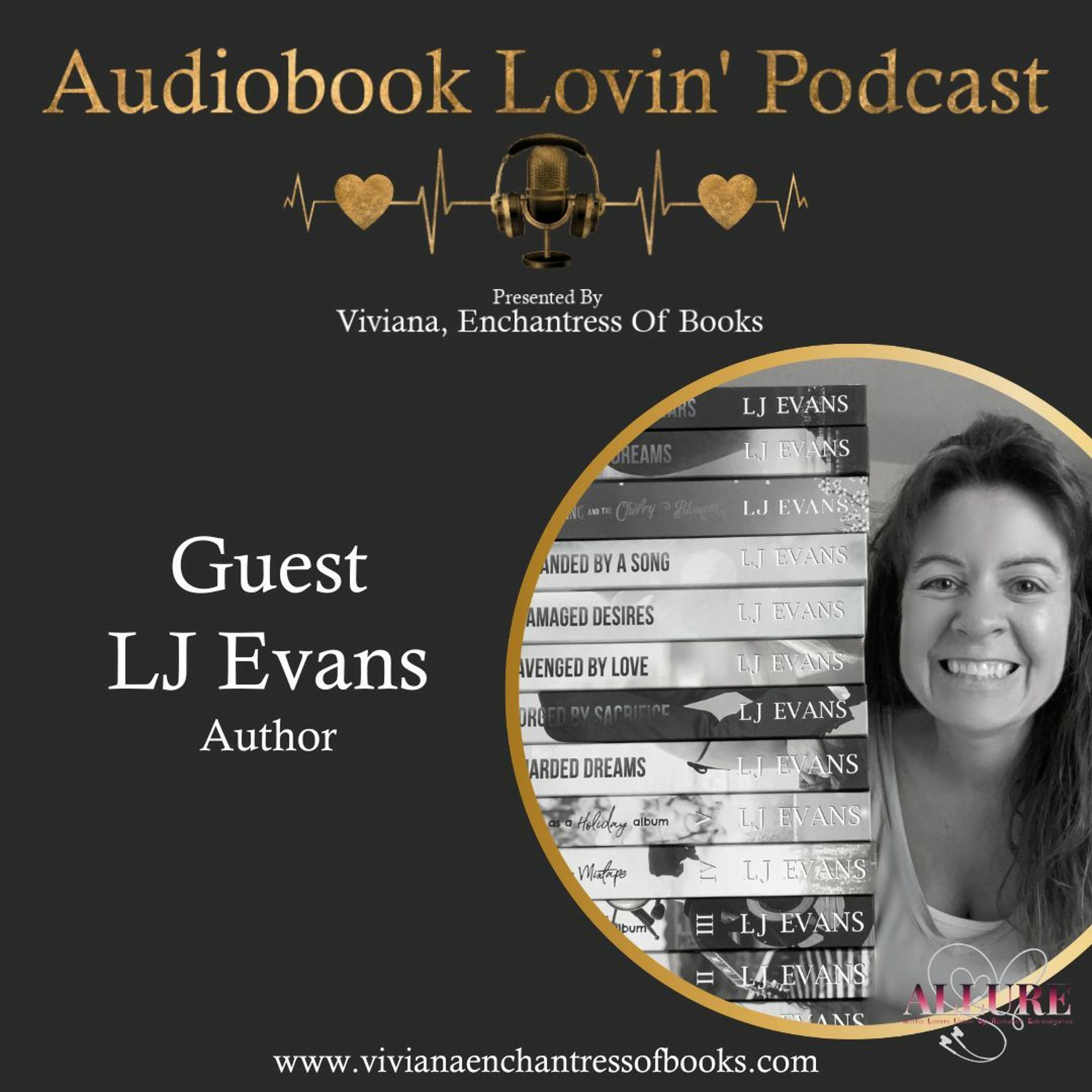 Audiobook Lovin' Podcast S4 Ep. 8 - Author LJ Evans episode artwork