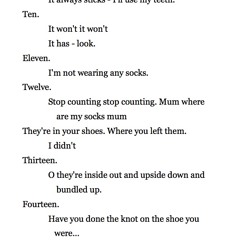567 Shoes by Michael Rosen, read by S West and Daughter