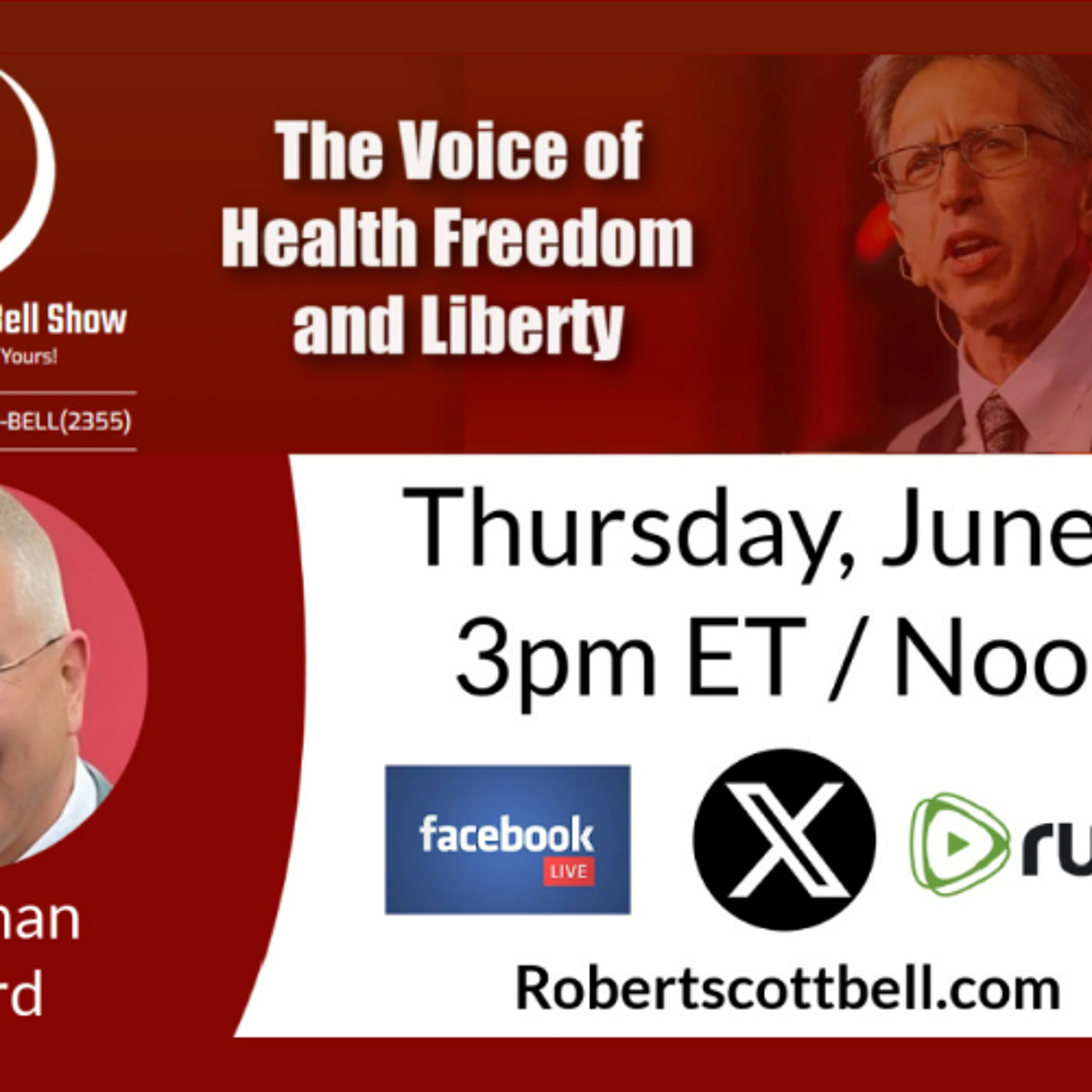 Jonathan Emord, Fed Power Under Fire, ‘Alligator Alcatraz’, ACIP Rebukes CDC Claim, Heavy Metals ADHD - The RSB Show 6-26-25