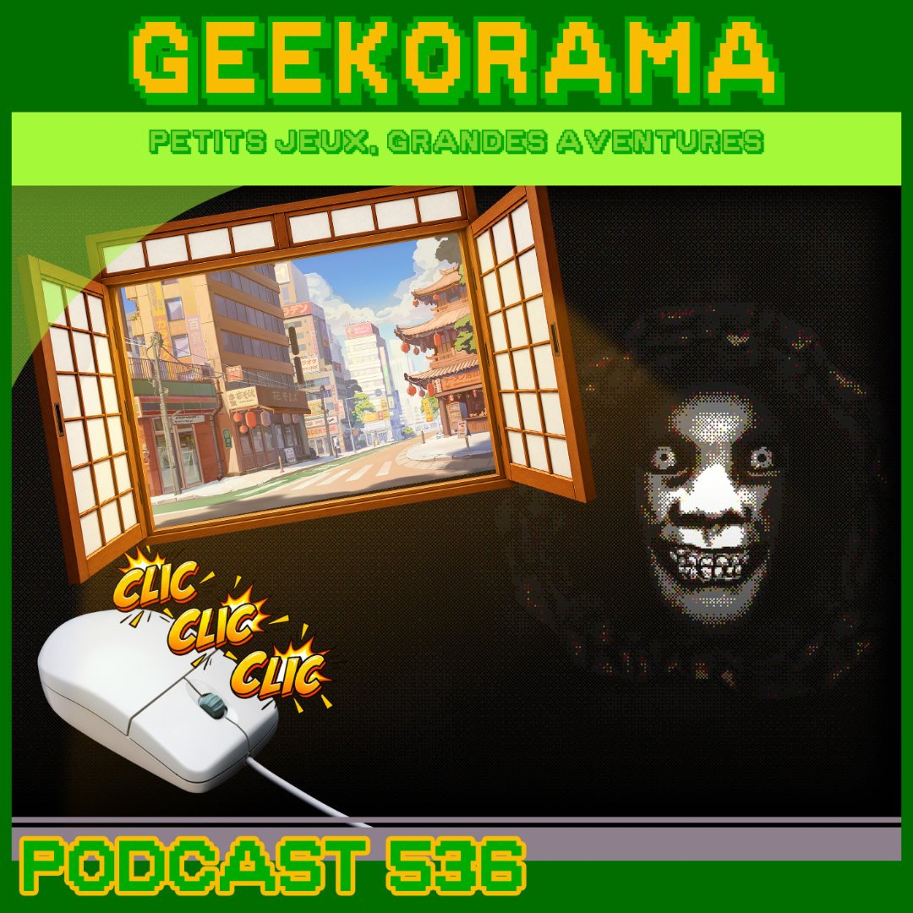 Épisode 536 GeekOrama - Horripilant & ReStory: Chill Electronics Repairs | IC : le clicker