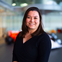 In edie's Green Room with McLaren Racing's sustainability director Kim Wilson