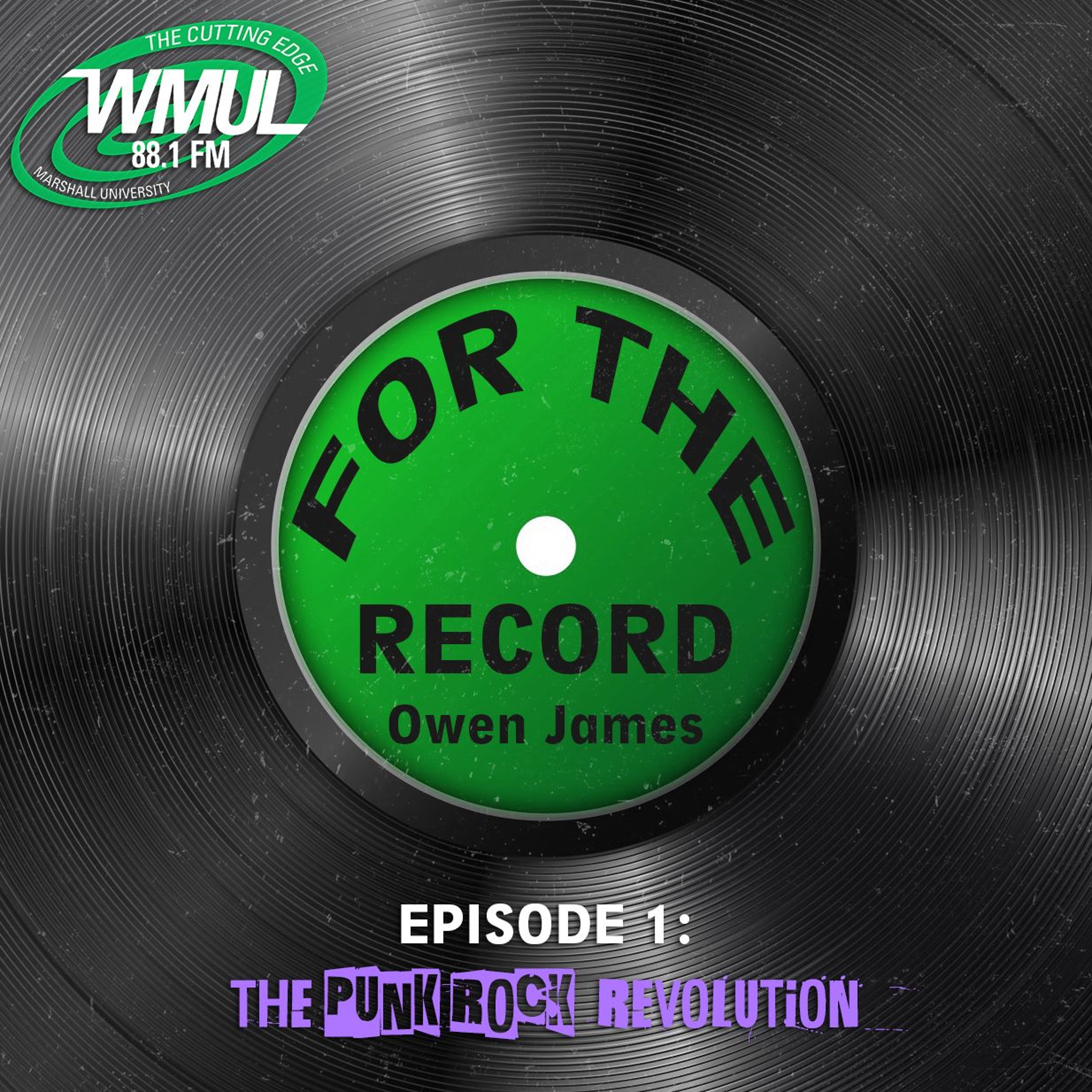For the Record #1:  The Punk Rock Revolution episode artwork