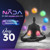 Artwork for ALL 9 SOLFEGGIO FREQUENCIES | Cleanse Aura, Full Body Vibrational Energy Healing | NĀDA : DAY 30