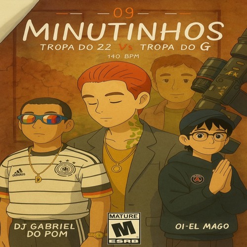 09 MINUTINHOS TROPA DO 22 Vs TROPA DO G - 140 BPM (DJ GABRIEL DO PDM ) FEAT. 01_ELMAGO