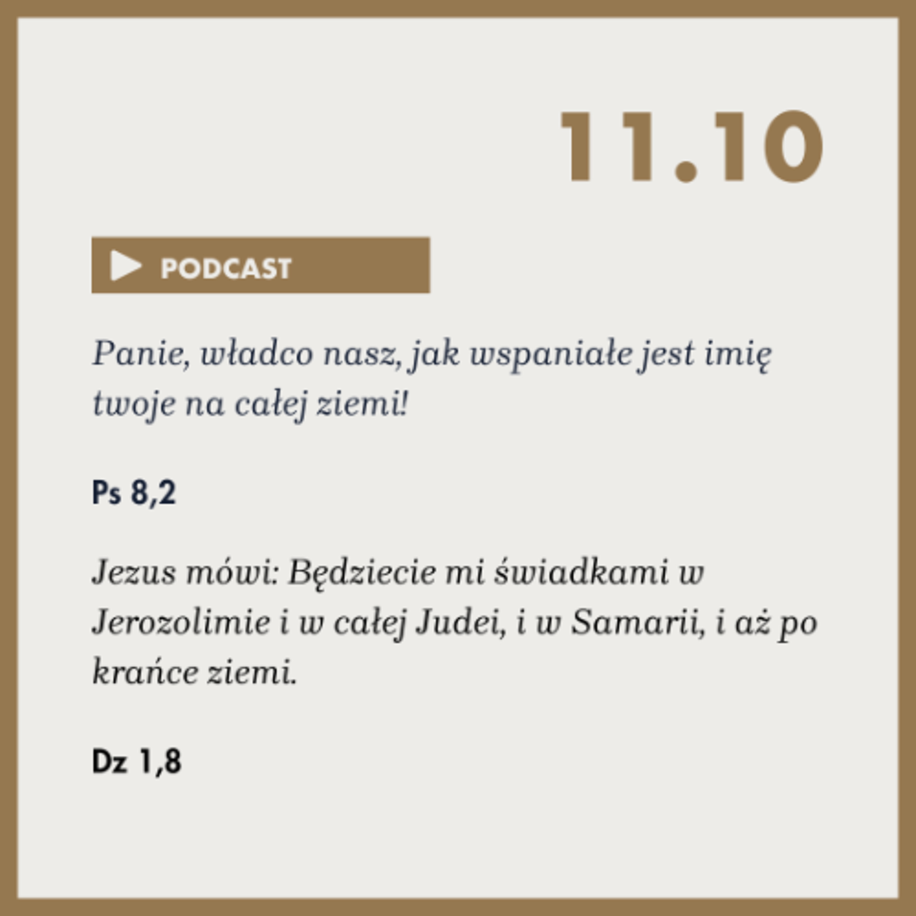 Rozważania na dzień 11 października 2025r episode artwork