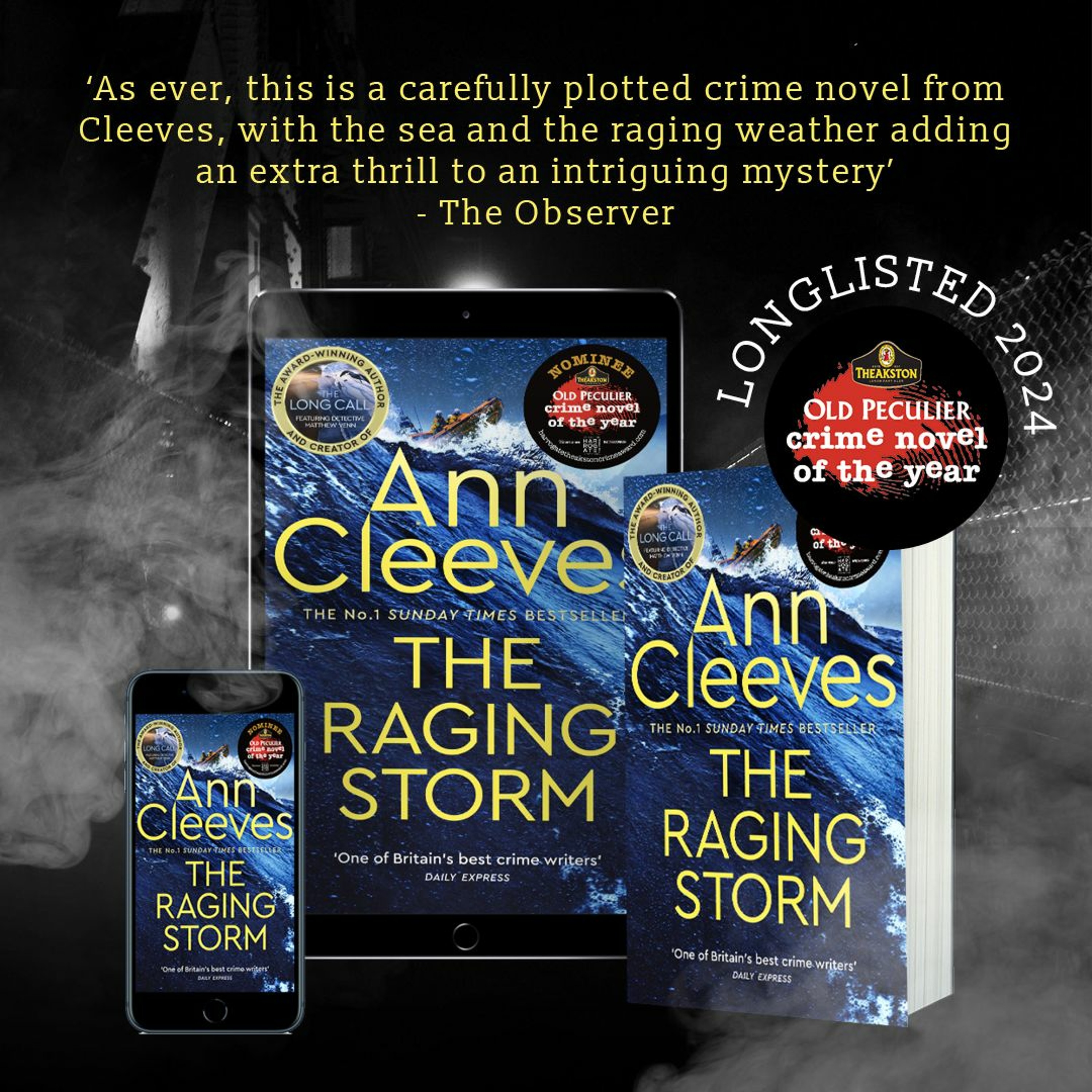 Ann Cleeves - Theakston Old Peculier Crime Novel of the Year Award 2024 Longlist Interview episode artwork
