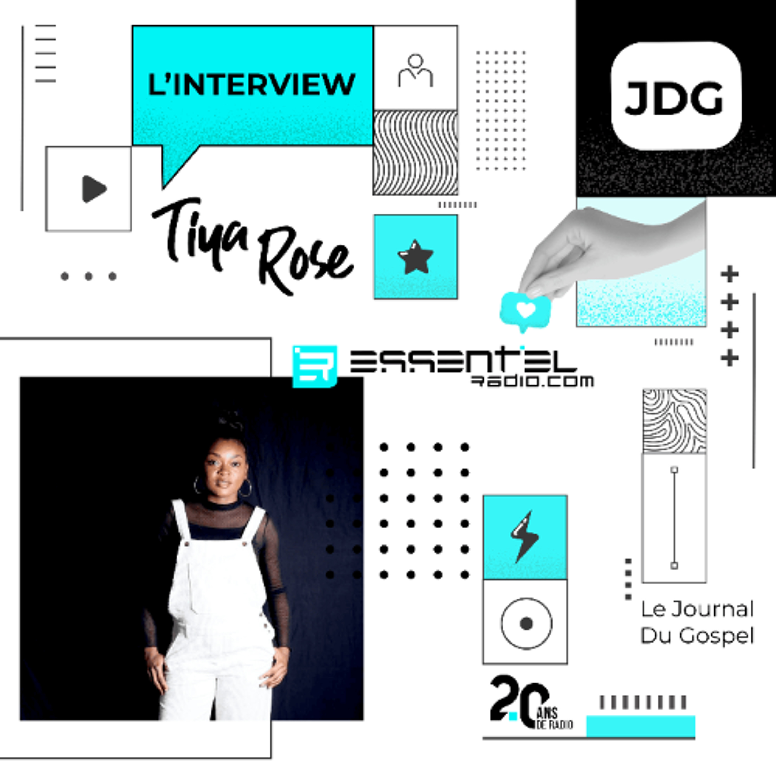 PLUS de talent : Tiya Rose, l'interview ! - Podcast du 03/02 episode artwork