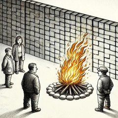 Kommentar: Das Lagerfeuer an der Brandmauer