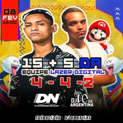 15 + 5 DE BEAT LAZER DIGITAL [ DJ's DN DA ILHA & LC DA ARGENTINA ] EQUIPE VIDA RASA