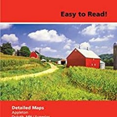 READ [PDF EBOOK EPUB KINDLE] Rand McNally Easy To Read: Wisconsin State Map by  Rand
