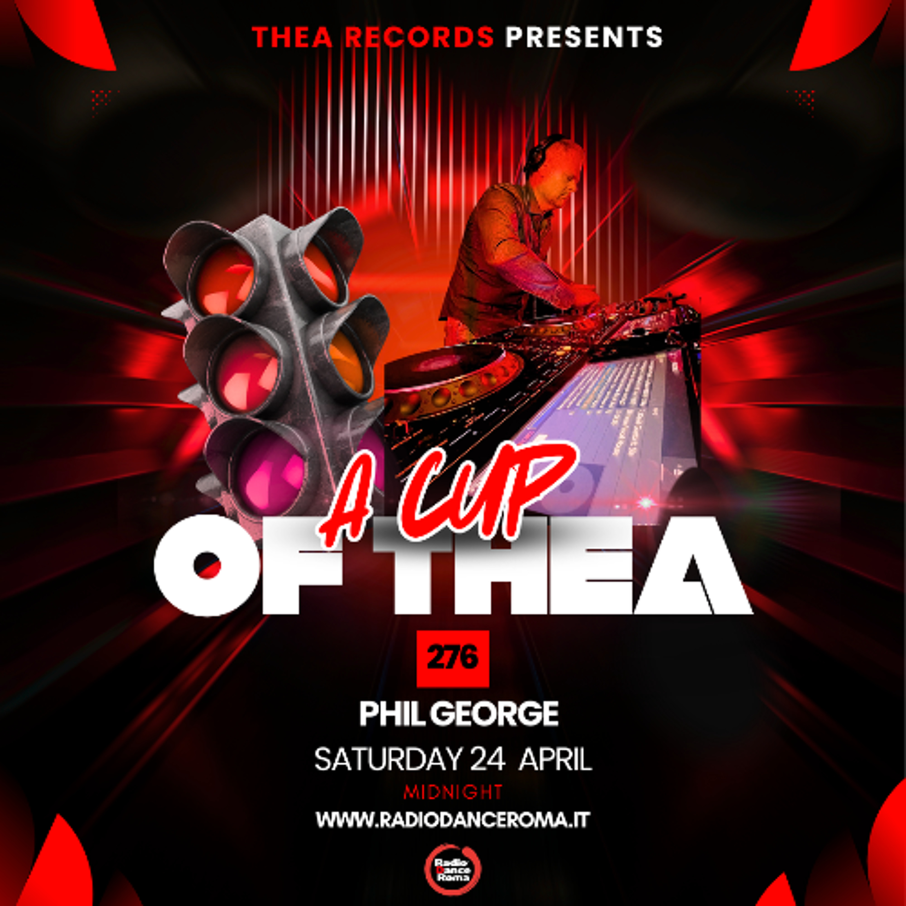 A cup of thea episode 276 with Phil Geroge episode artwork
