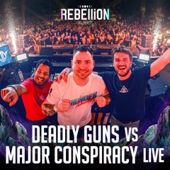 Deadly Guns vs Major Conspiracy LIVE @ REBELLiON 2023 - THE ECLIPSE