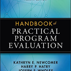 FREE EBOOK ✏️ Handbook of Practical Program Evaluation (Essential Texts for Nonprofit
